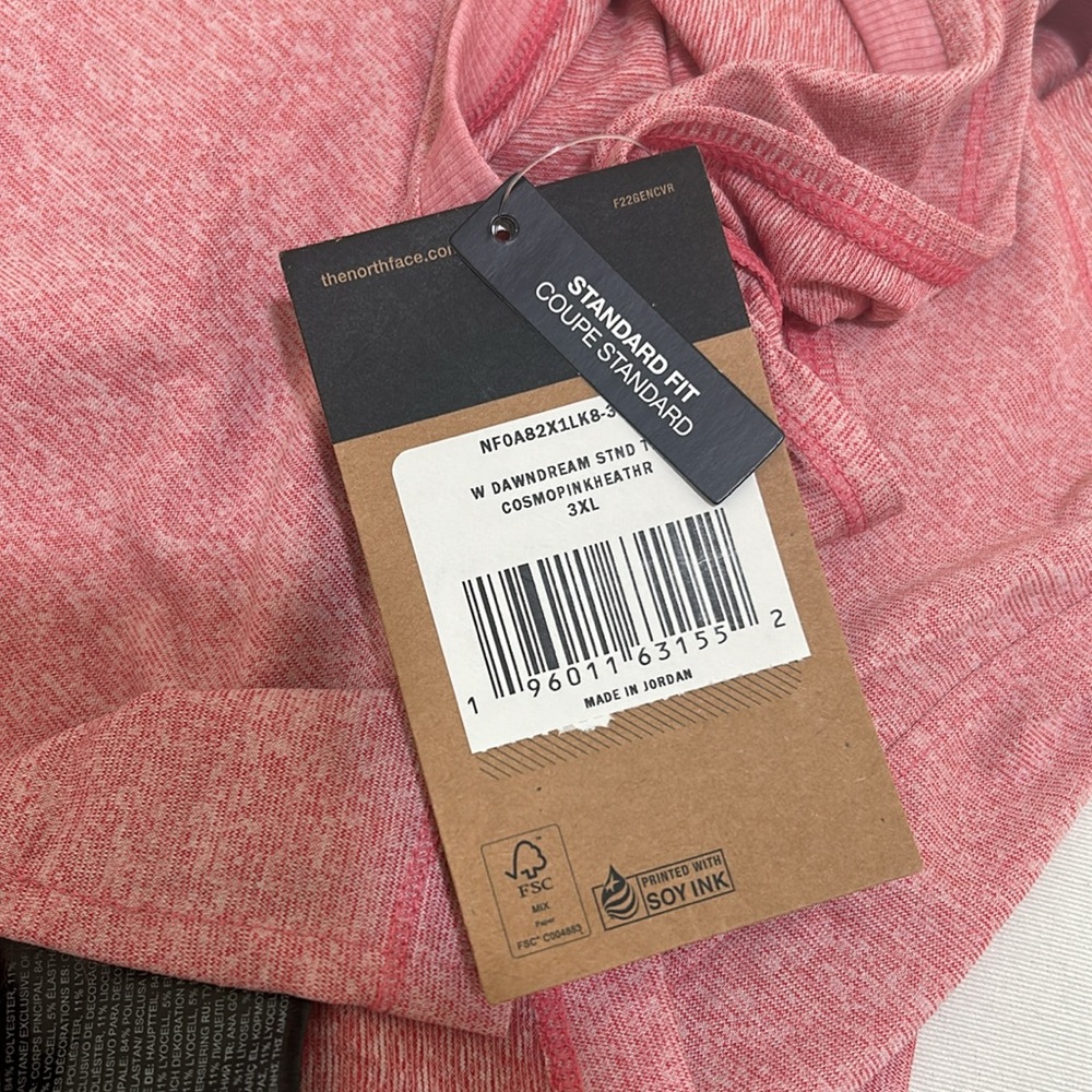 THE NORTH FACE SLEEVELESS TANK TOP WOMEN PINK Sz 3XL NEW - Picture 11 of 12